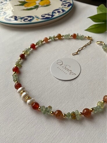 Diğer Pearl Amber Aventurine