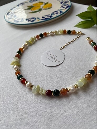 Diğer Pearl Amber Aventurine