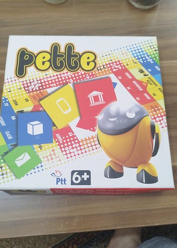 Pette Renkli Kutulu Masa Oyunu