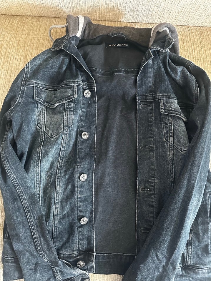 Erkek Denim Ceket Çok iyi Durumda ! - Görsel 3