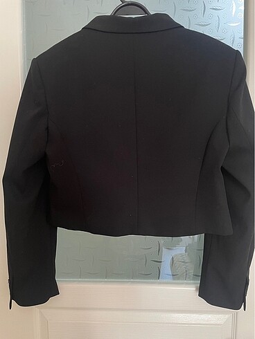 Zara Zara vatkalı crop blazer