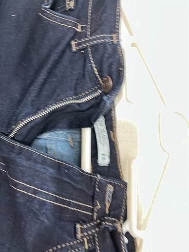 Denim&Co 36 beden kısa şort