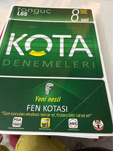 Beden 8 .sınıf tonguç kota set