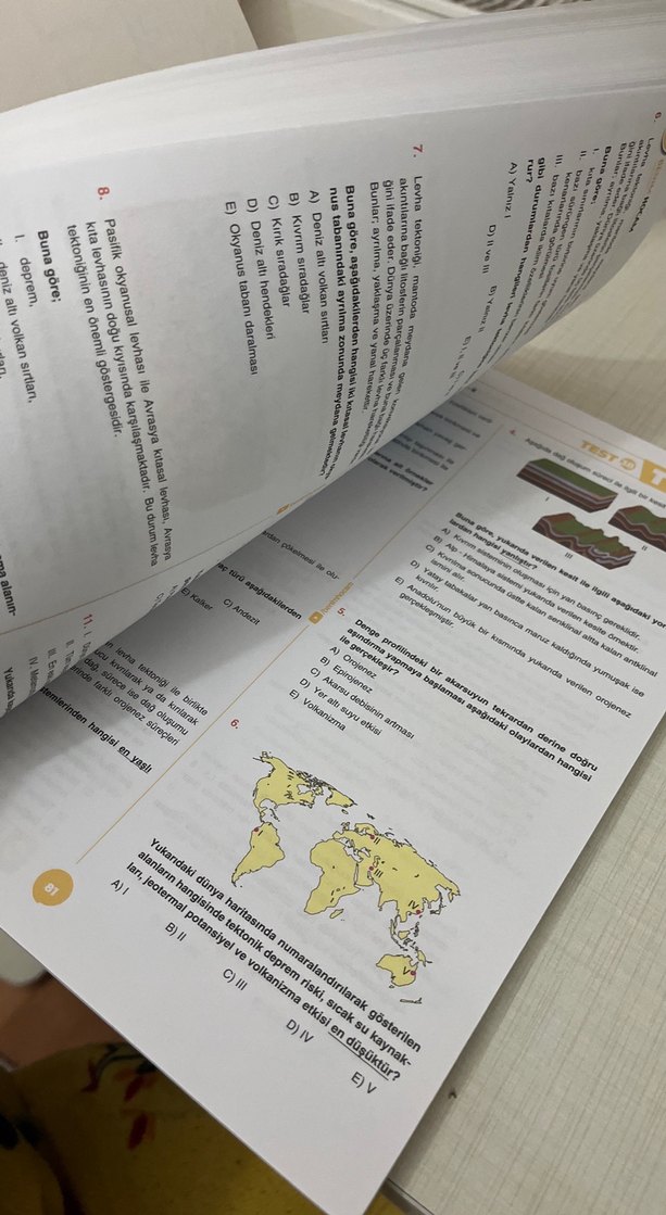 2022 Benim Hocam TYT Coğrafya Soru Bankası - Görsel 2