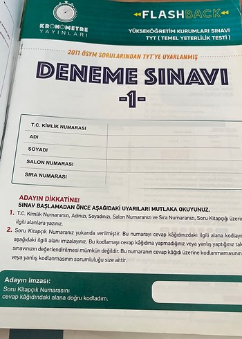 TYT  Deneme Takımı 7+3 Çıkmış Sorular - Görsel 2