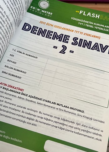 TYT  Deneme Takımı 7+3 Çıkmış Sorular - Görsel 3