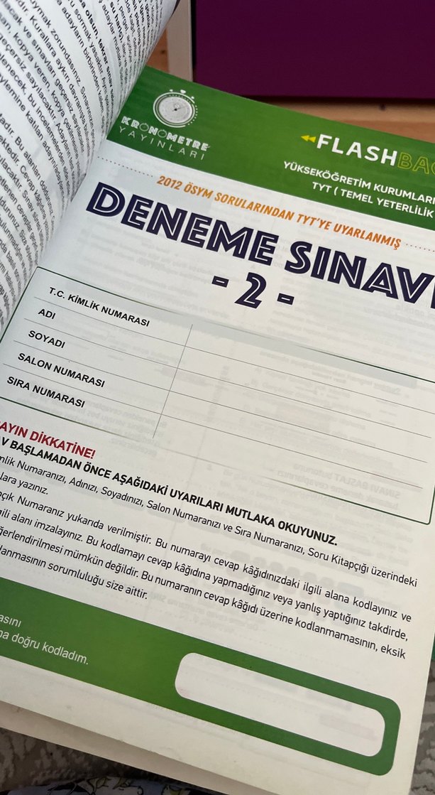 TYT  Deneme Takımı 7+3 Çıkmış Sorular - Görsel 3