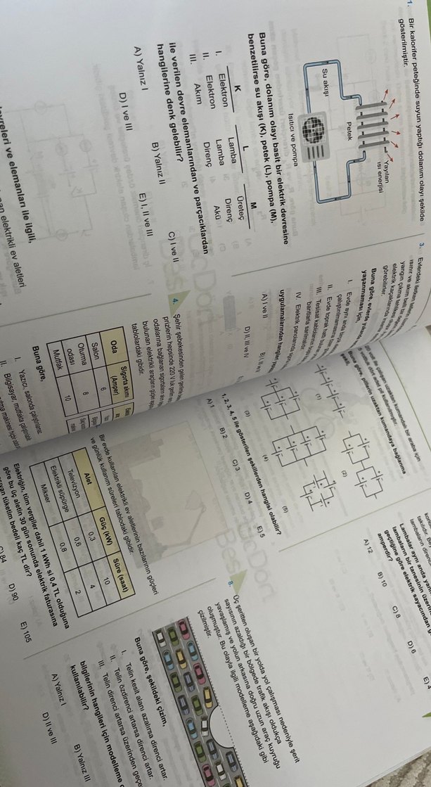 TYT Fizik Soru Bankası - ÜçDörtBes - Görsel 3