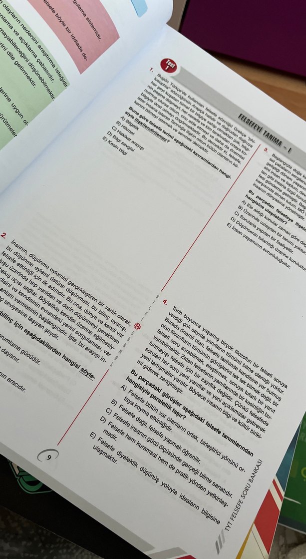 TYT FELSEFE BİLGİ SARMAK SIFIR - Görsel 2