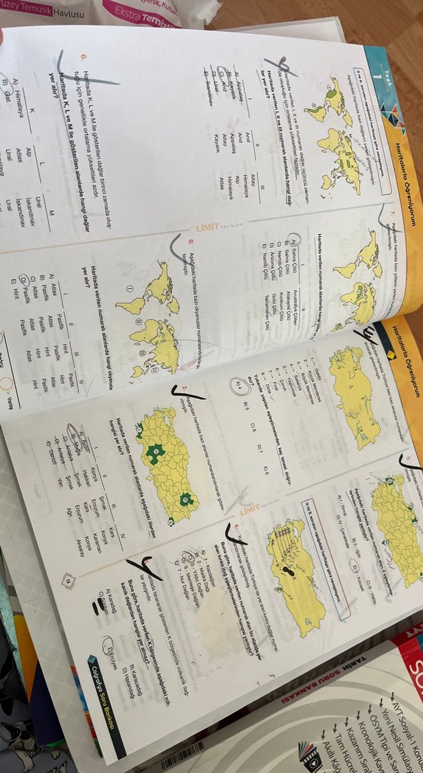 Limit Yayınları TYT Coğrafya Soru Bankası - Görsel 3
