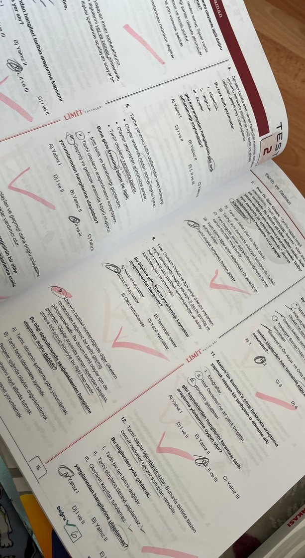 Limit Yayınları Tarih Soru Bankası TYT-AYT - Görsel 3