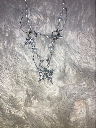 kelebekli kolye - Görsel 2