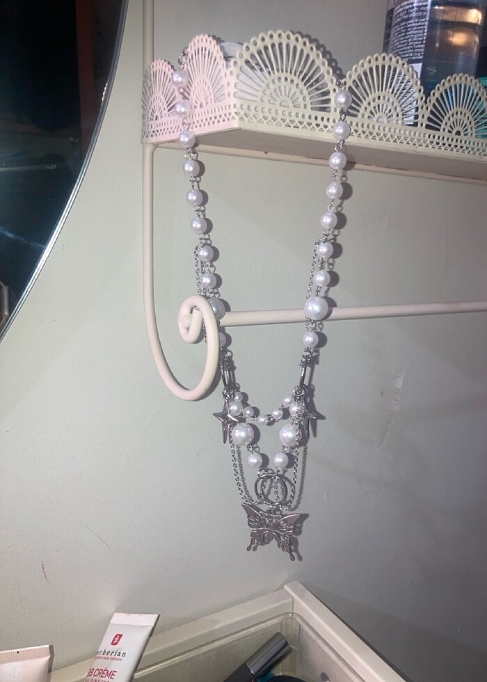 kelebekli kolye - Görsel 3