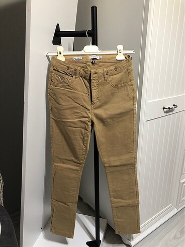 u.s. polo bej pantolon