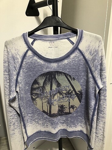 s Beden mor Renk new balance ince sweatshirt