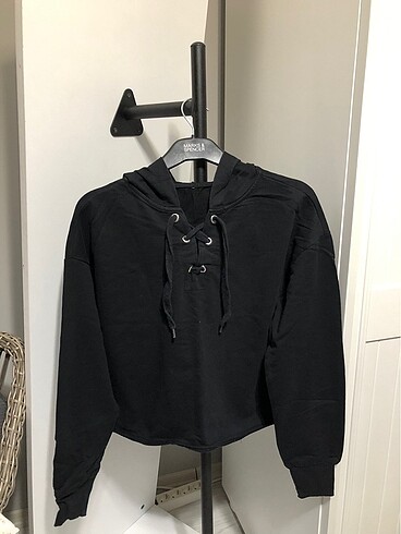 siyah sweatshirt