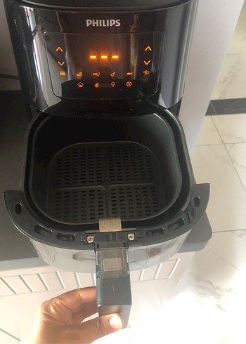 Philips Dijital Siyah Airfryer - Görsel 5