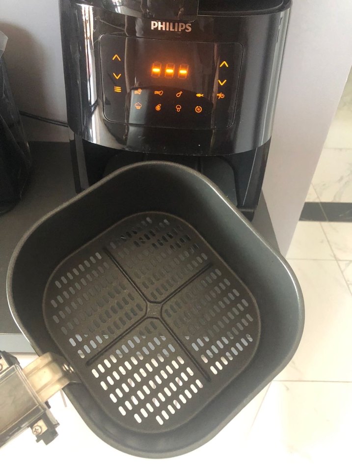 Philips Dijital Siyah Airfryer - Görsel 4