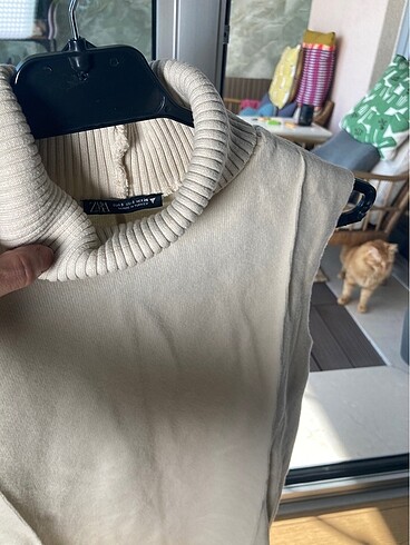 s Beden Zara boğazlı bluz