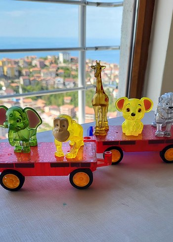 Beden Renk 120 PARÇA(5.5CM)Renkli Manyetik Bloklar Eğitici Oyuncak