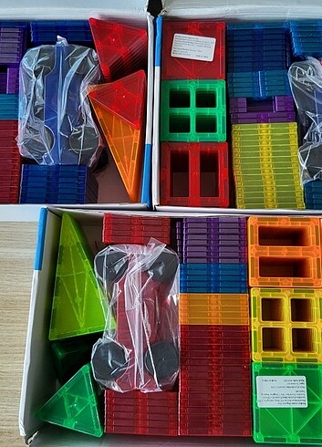 Diğer MAGNETIC TILES 120 PARCA(7.5 CM)SON FIYATTIR