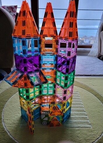 Beden Renk MAGNETIC TILES(120 PARCA 7.5 CM)..SON FIYAT