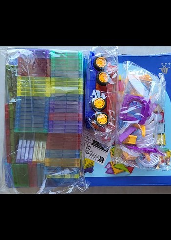 110 Parça(5.5cm) Renkli Manyetik Bloklar.
