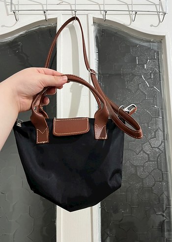 Kahverengi Deri Tokalı Kadın Çanta - Görsel 3