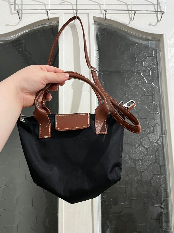 Kahverengi Deri Tokalı Kadın Çanta - Görsel 3