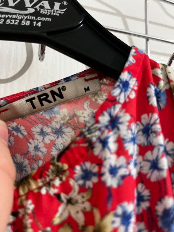 Çiçek Desenli Uzun Bohem Elbise - Görsel 4