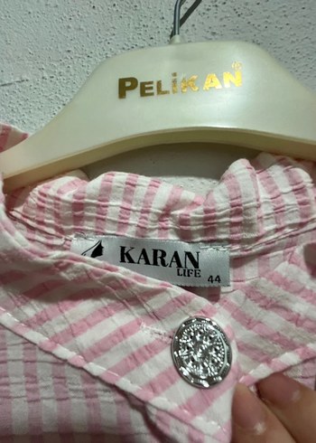 Pembe Uzun Kollu Uzun Elbise - Görsel 7