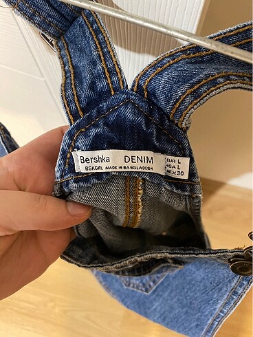 l Beden lacivert Renk Bershka Salopet