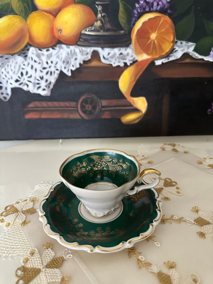 Bavaria damgalı türk kahve fincanı - Görsel 2