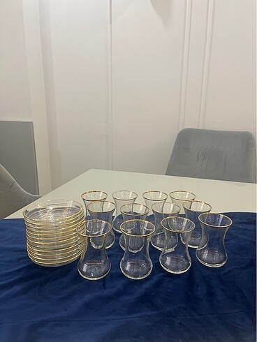 Paşabahçe 12 adet çay bardağı takımı