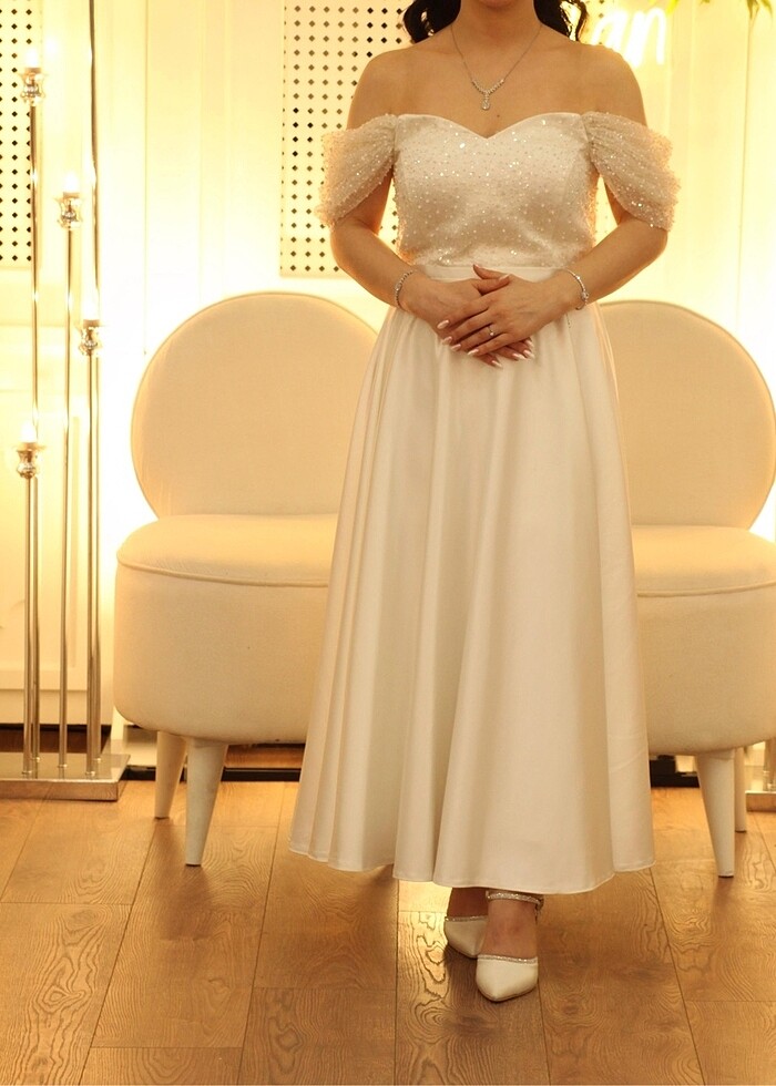 Nişan elbisesi - Görsel 2