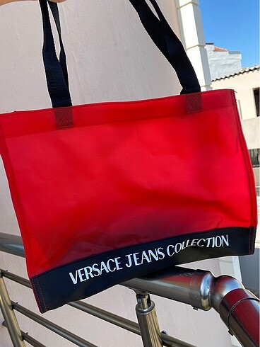 Versace Versace şeffaf çanta