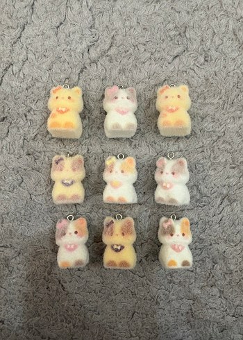 Kedi Figürlü Anahtarlıklar - Görsel 2