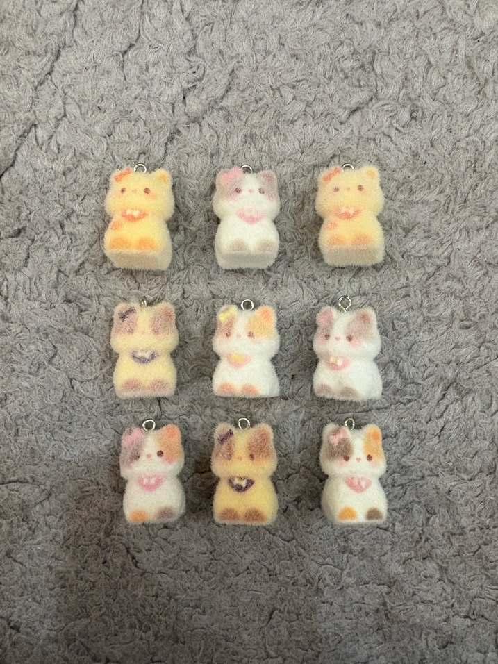 Kedi Figürlü Anahtarlıklar - Görsel 2