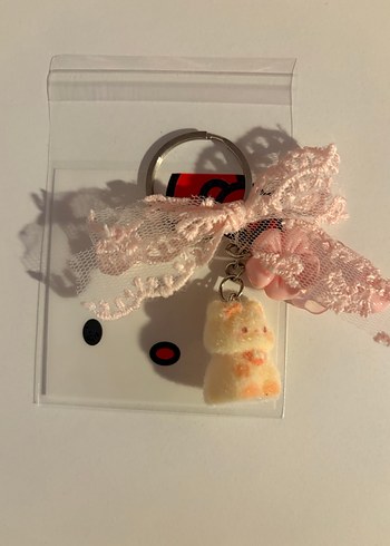 Kedili Reçine Fairycore Anahtarlıklar - Görsel 2