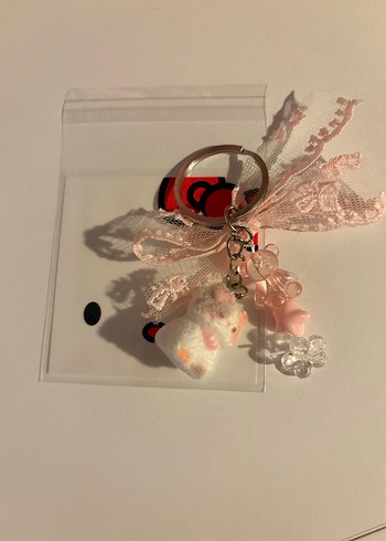 Kedili Reçine Fairycore Anahtarlıklar - Görsel 3