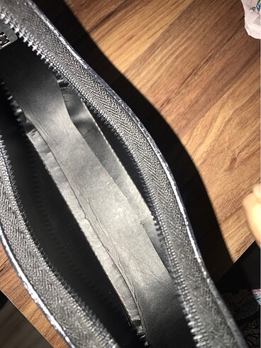 Siyah kol çantası - Görsel 4