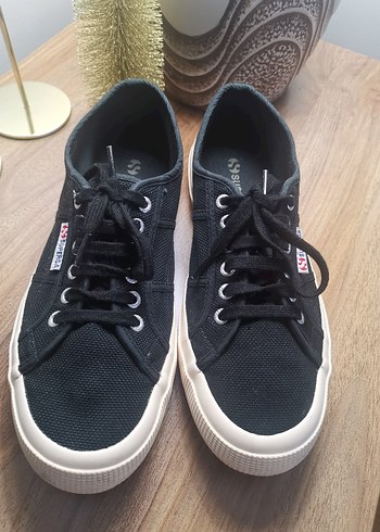 42 Beden Superga Siyah Erkek Sneakers