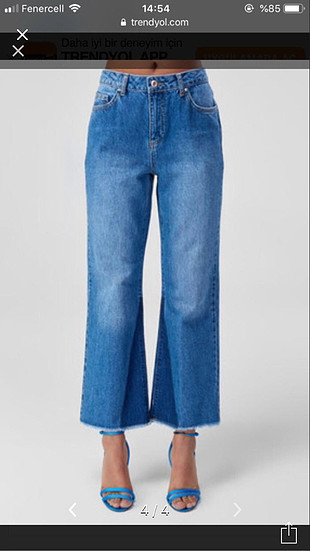Zara Trendyolmilla düz paça jeans