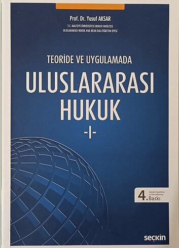 Yusuf Aksar teoride ve uygulamada uluslararası hukuk 1