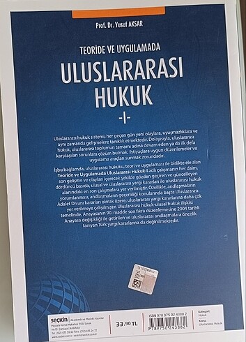 Yusuf Aksar teoride ve uygulamada uluslararası hukuk 1