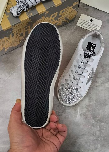 36 Beden beyaz Renk GOLDEN GOOSE KADIN- İTHAL