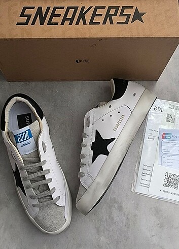 43 Beden beyaz Renk GOLDEN GOOSE -ERKEK- İTHAL