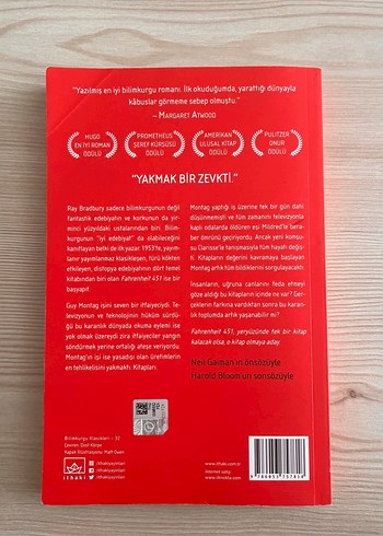 Beden Ray Bradbury - Fahrenheit 451 Roman