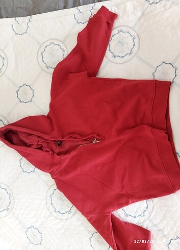 Crop sweatshirt  - Görsel 2