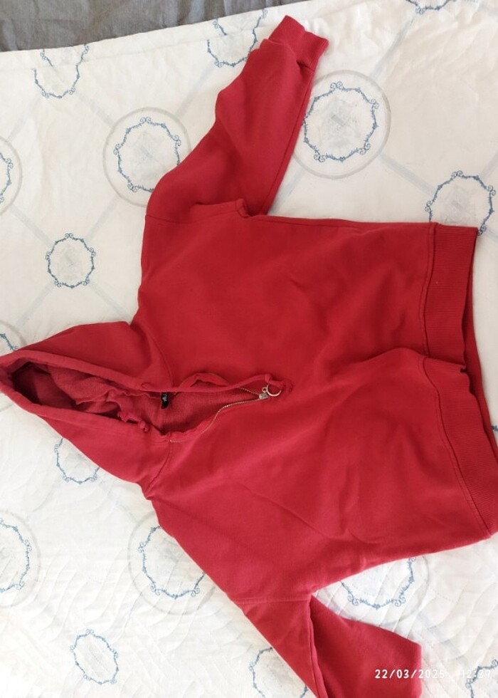 Crop sweatshirt  - Görsel 2